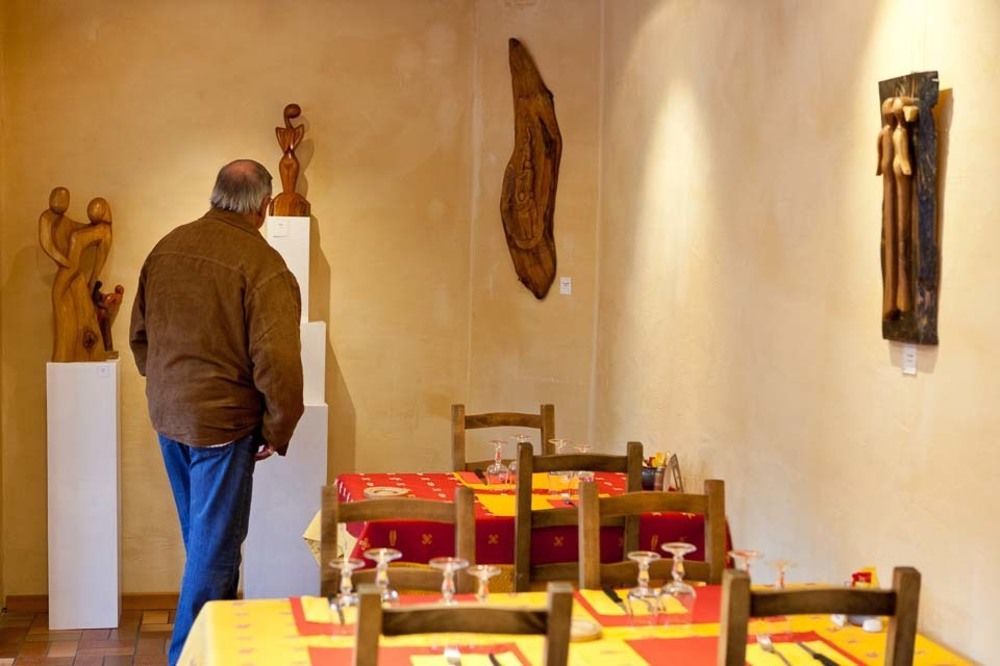Hotel Restaurant Les Alpins Saint-Julien-en-Beauchêne エクステリア 写真